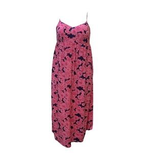 Isabel Pink Floral Maxi Dress